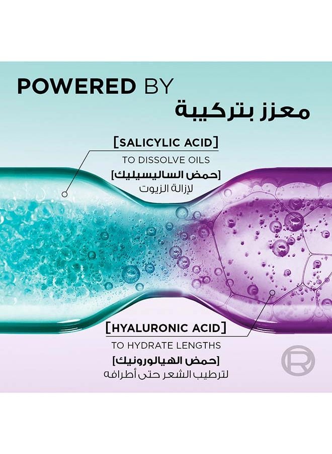 Elvive Hyaluron Pure Serum For Oily Scalp & Roots with Salicylic acid - 102ml